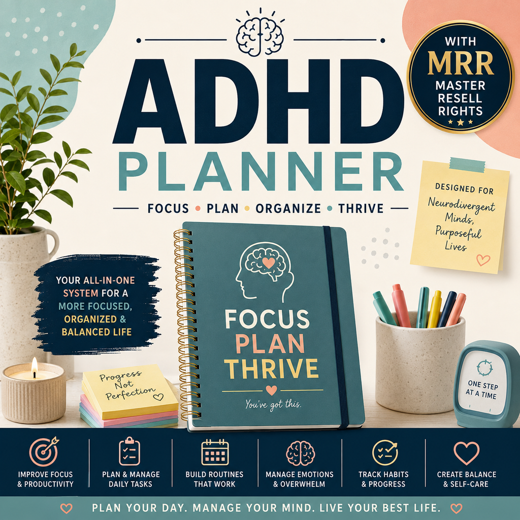 ADHD PLANNER with MRR