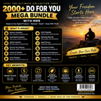 2000+ Done-For-You Mega Bundle with MRR