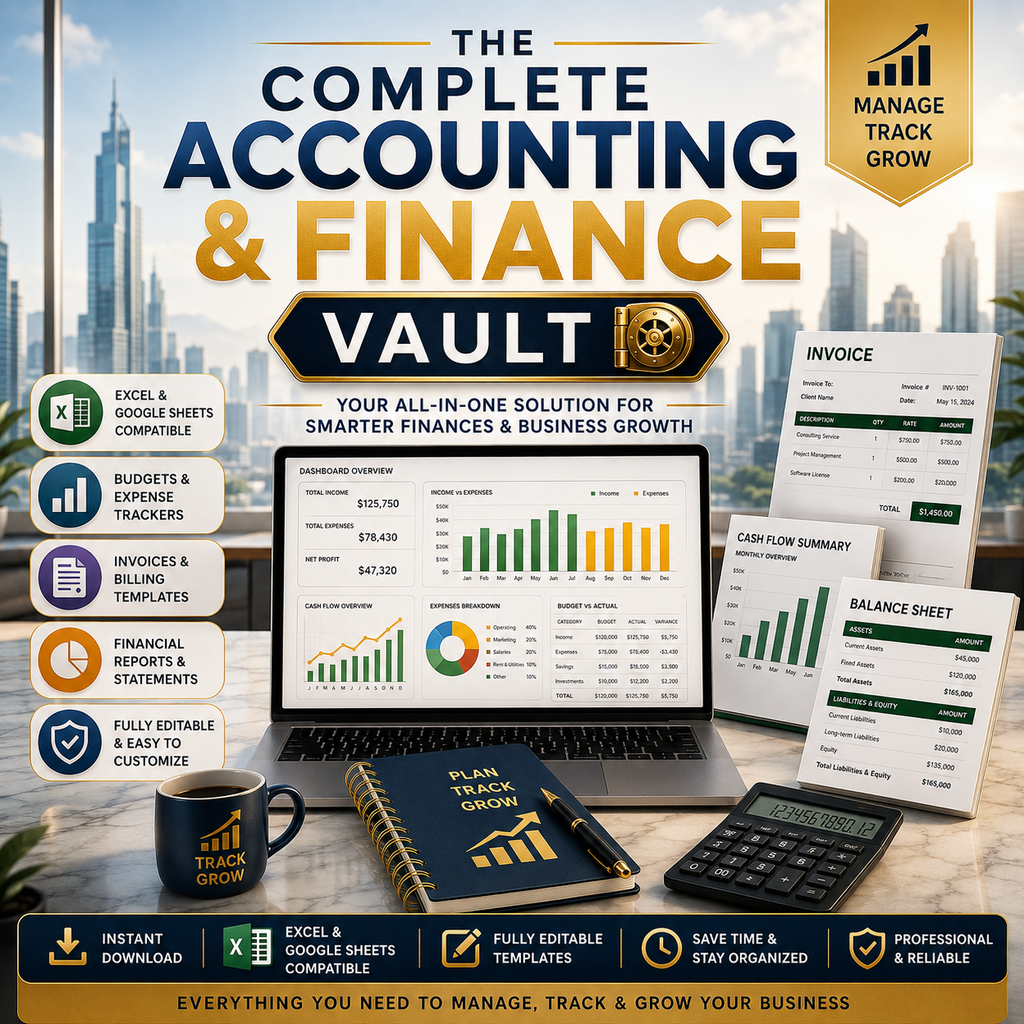 The Complete Accounting & Finance Vault