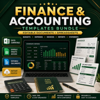 Finance and Accounting Templates Bundle