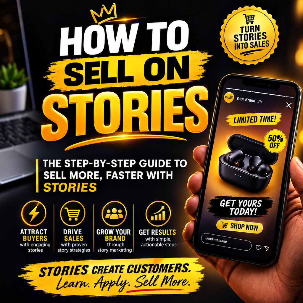 HOW TO SELL ON STORIES
