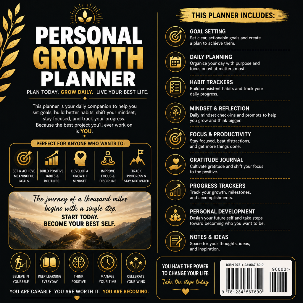 Personal Growth Planner with MRR