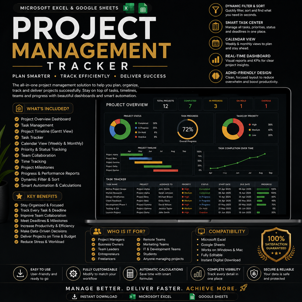 Project Management Tracker
