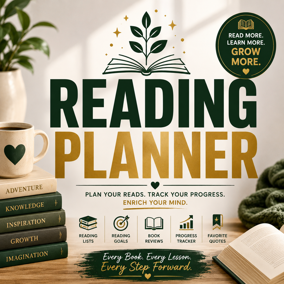 Reading Planner with MRR