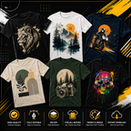 T-SHIRT DESIGNS MEGA BUNDLE