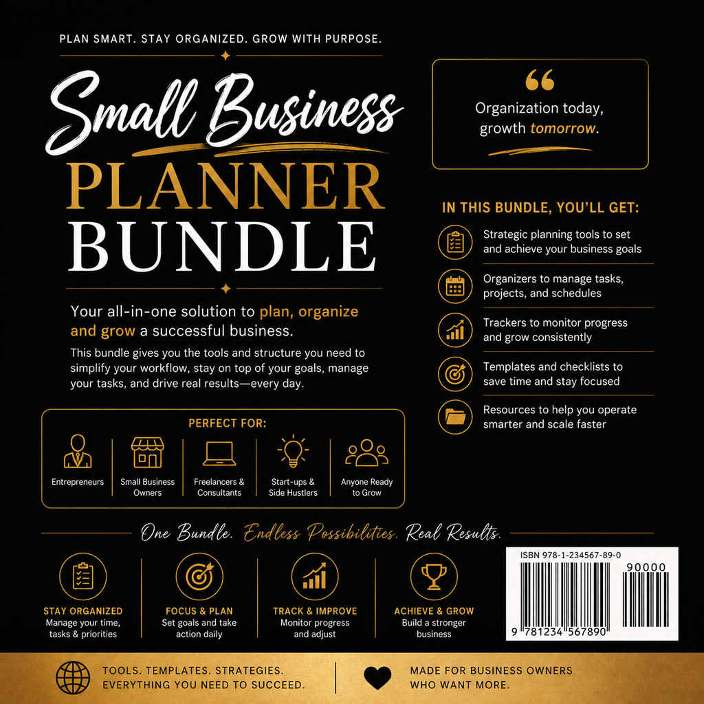 Small Business Planner Bundle