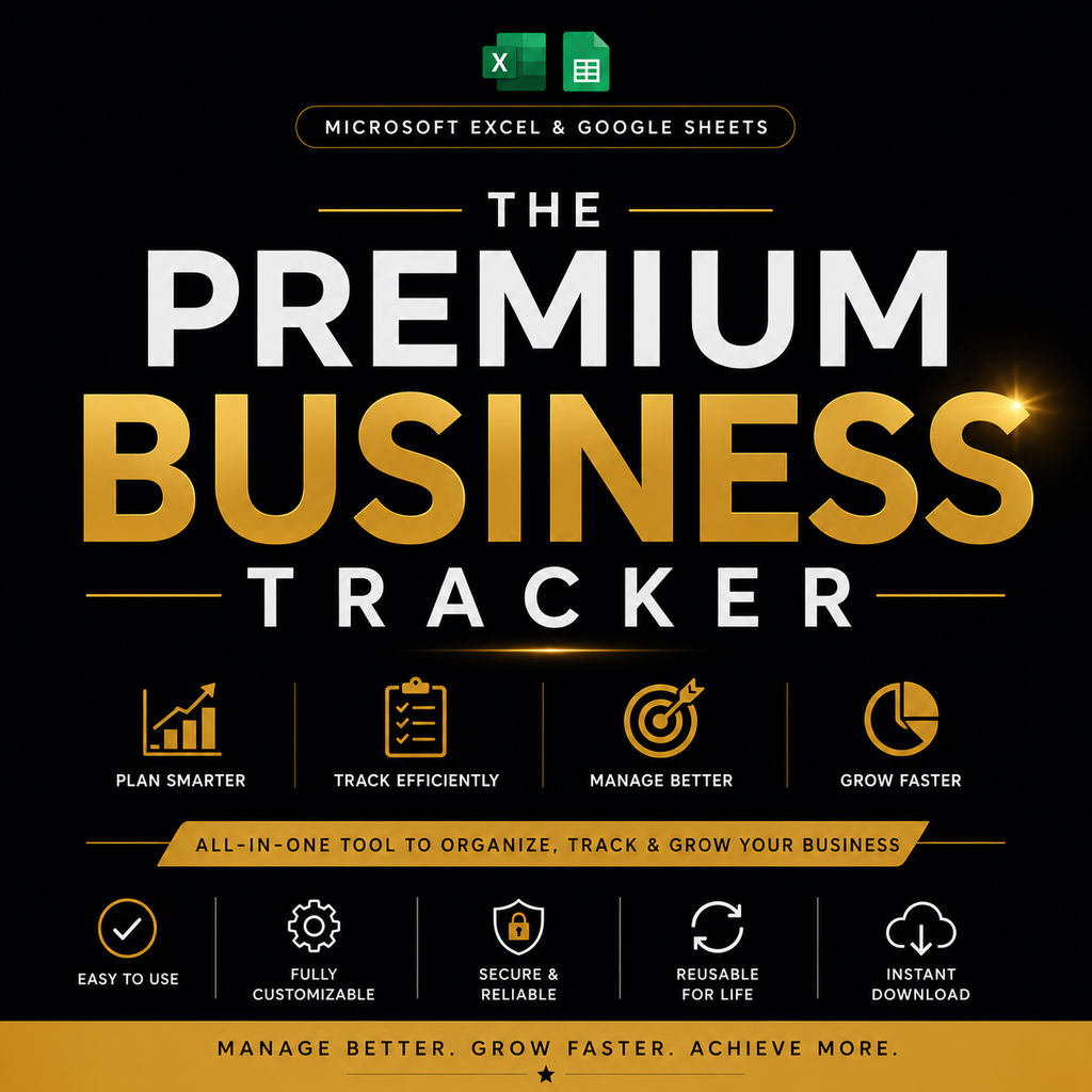 THE PREMIUM BUSINESS TRACKER